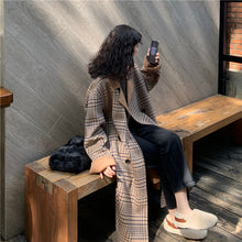 画像をギャラリービューアに読み込む, 韓国系 トロチェッククラシックコート