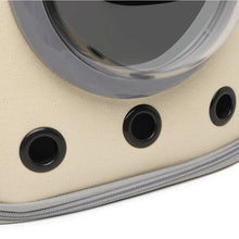 画像をギャラリービューアに読み込む, 猫犬兼用 ペット用キャリーバッグ 宇宙船カプセル型ペットバックパック