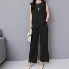 画像をギャラリービューアに読み込む, カジュアル パンツスーツセット レディース パンツ カーディガン ブラック カーキ