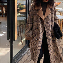 画像をギャラリービューアに読み込む, 韓国系 トロチェッククラシックコート
