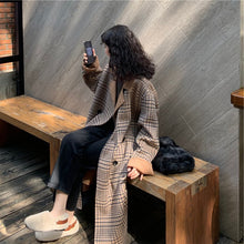 画像をギャラリービューアに読み込む, 韓国系 トロチェッククラシックコート