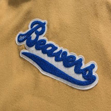 画像をギャラリービューアに読み込む, スタジャン　レトロ　刺繍　PUレザーステッチ　ストリート