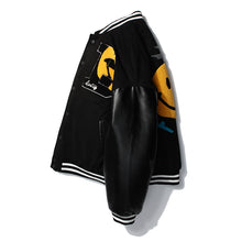 画像をギャラリービューアに読み込む, スタジャン アウター スマイル サガラワッペンPU