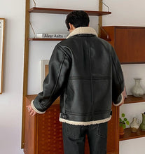 画像をギャラリービューアに読み込む, ジャケット レザージャケット スタジャン　ボア PU