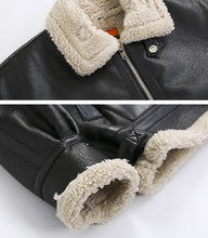 画像をギャラリービューアに読み込む, ジャケット レザージャケット スタジャン　ボア PU