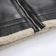 画像をギャラリービューアに読み込む, ジャケット レザージャケット スタジャン　ボア PU
