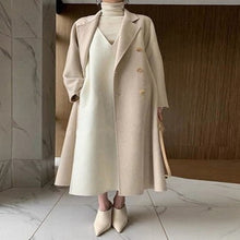 画像をギャラリービューアに読み込む, ノースリーブベストVネックセータードレス