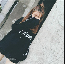 画像をギャラリービューアに読み込む, レディース オーバーサイズビッグ パーカー トップス韓国風  秋冬