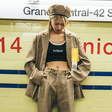 画像をギャラリービューアに読み込む, 20%OFF ジャケットパンツセットアップ韓国系 上下两点セット 秋冬