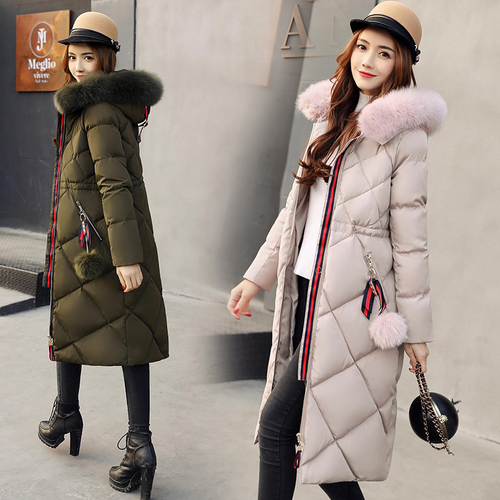 30%OFF ダウンジャケット ダウンコート レディース ロング 中綿 グレー 大きいサイズ 秋冬