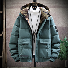 画像をギャラリービューアに読み込む, 20%OFF 中綿ジャケット メンズ フード付き ハイネック キルティング アウター 大きいサイズ