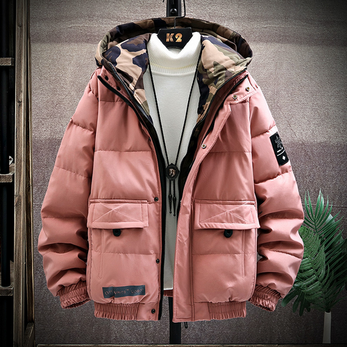 20%OFF 中綿ジャケット メンズ フード付き ハイネック キルティング アウター 大きいサイズ