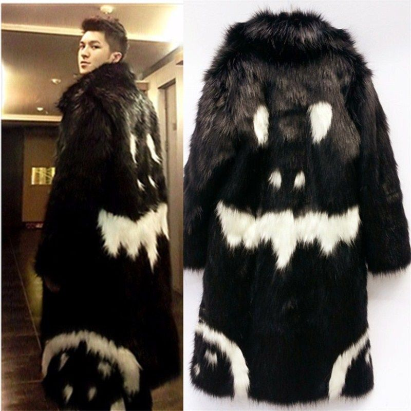 20%OFF Gドラゴン コンサート スマイルファー コート ビッグバン毛皮コート秋冬