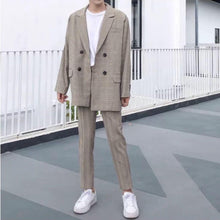 画像をギャラリービューアに読み込む, 20%OFF 韓国系 メンズ ジャケット セットアップ ギャルソン ヨウジ スーツ上下两点セット
