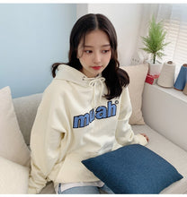 画像をギャラリービューアに読み込む, MUAHMUAH COMBI POINT SIGNATURE HOODIE 4色 ダボっと