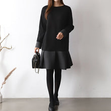 画像をギャラリービューアに読み込む, デイリーフリルワンピース カジュアル デート ワンピース 秋冬新品