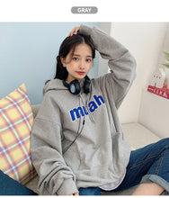 画像をギャラリービューアに読み込む, MUAHMUAH COMBI POINT SIGNATURE HOODIE 4色 ダボっと