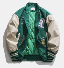 画像をギャラリービューアに読み込む, ニュートラル アメリカン レトロ スタジャン ジャケット 秋冬 2色