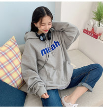 画像をギャラリービューアに読み込む, MUAHMUAH COMBI POINT SIGNATURE HOODIE 4色 ダボっと