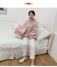 画像をギャラリービューアに読み込む, MUAHMUAH COMBI POINT SIGNATURE HOODIE 4色 ダボっと