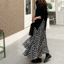 画像をギャラリービューアに読み込む, ニットレイヤード レオパード 異素材 ワンピース 大きめセット 秋冬新品