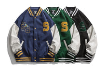 画像をギャラリービューアに読み込む, ニュートラル アメリカン レトロ スタジャン ジャケット 秋冬 3色