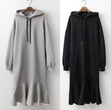 画像をギャラリービューアに読み込む, デイリーワンピース ロング カジュアル デートワンピース 秋冬新品 2色