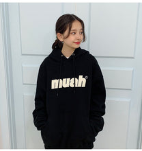 画像をギャラリービューアに読み込む, MUAHMUAH COMBI POINT SIGNATURE HOODIE 4色 ダボっと