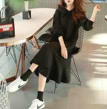 画像をギャラリービューアに読み込む, デイリーワンピース ロング カジュアル デートワンピース 秋冬新品 2色