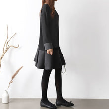 画像をギャラリービューアに読み込む, デイリーフリルワンピース カジュアル デート ワンピース 秋冬新品