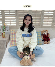 画像をギャラリービューアに読み込む, MUAHMUAH COMBI POINT SIGNATURE HOODIE 4色 ダボっと