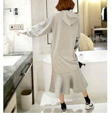 画像をギャラリービューアに読み込む, デイリーワンピース ロング カジュアル デートワンピース 秋冬新品 2色